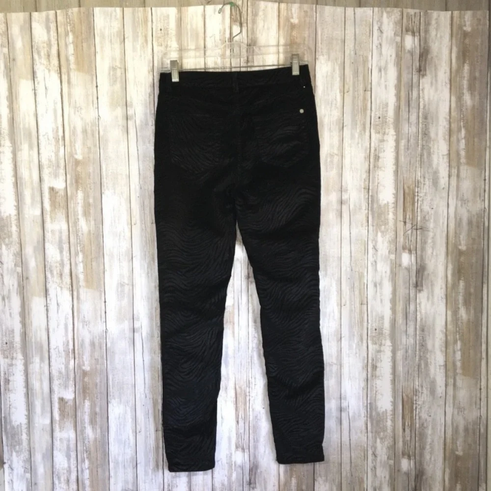 Ted Baker Black Tiger Skinny Pants - Picture 3 of 8